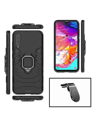 Kit Suporte Magnético L + Capa Military para Huawei P Smart Pro 2019