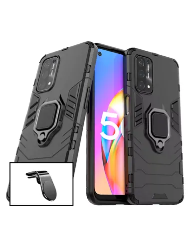 Kit Suporte Magnético L + Capa Military para Oppo A16