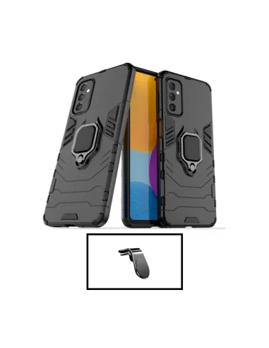 Kit Suporte Magnético L + Capa Military para Samsung Galaxy A04s - Preto