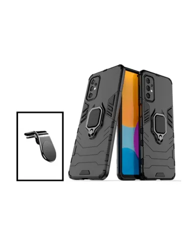 Kit Suporte Magnético L + Capa Military para Samsung Galaxy A53 5G - Preto