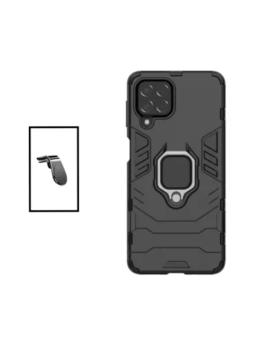 Kit Suporte Magnético L + Capa Military para Samsung Galaxy M53 - Preto