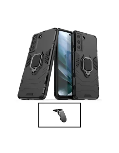 Kit Suporte Magnético L + Capa Military para Samsung Galaxy S22+ Plus 5G