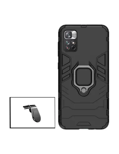 Kit Suporte Magnético L + Capa Military para Xiaomi Redmi Note 11T 5G