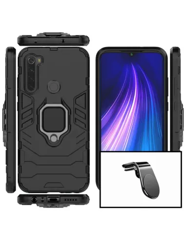 Kit Suporte Magnético L + Capa Military para Xiaomi Redmi Note 8