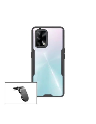 Kit Suporte Magnético L + capa case 3X1 Clear Armor para Oppo A93s 5G