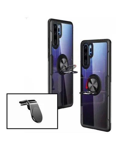 Kit Suporte Magnético L + capa case 3X1 Clear Armor para Xiaomi Redmi Note 10 Lite