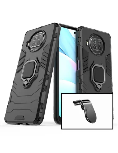 Kit Suporte Magnético L + Capa Military  Defender 3x1 Anti-Impacto para Xiaomi Mi 10i 5G