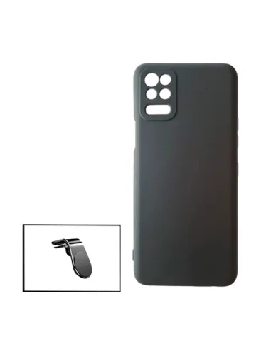 Kit Suporte Magnético L + Capa Silicone Líquido para LG K52