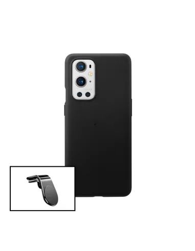 Kit Suporte Magnético L + Capa Silicone Líquido para OnePlus 9 Pro