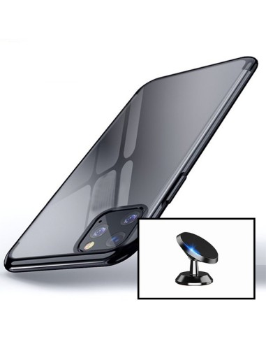 Kit Suporte Magnético de Carro + Capa SlimArmor para iPhone 12 Pro Max - Preto
