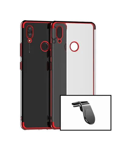 Kit Suporte Magnético L + Capa SlimArmor para Huawei P30 Lite - Vermelho