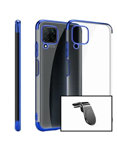 Kit Suporte Magnético L + Capa SlimArmor para Huawei P40 Lite - Azul