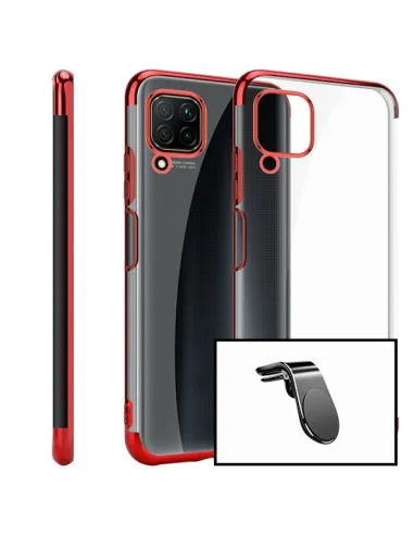 Kit Suporte Magnético L + Capa SlimArmor para Huawei P40 Lite - Vermelho