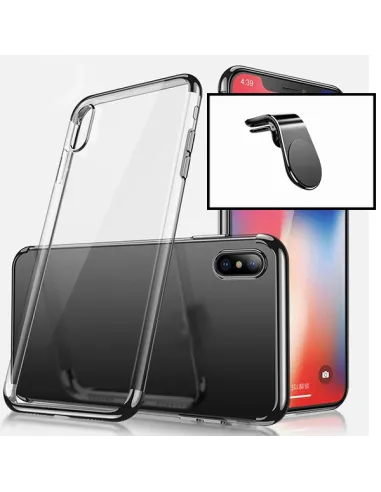 Kit Suporte Magnético L + Capa SlimArmor para iPhone 11 Pro - Preto