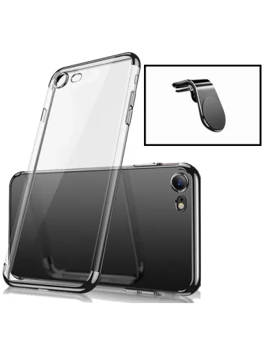 Kit Suporte Magnético L + Capa SlimArmor para iPhone 7 - Preto