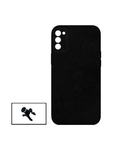 Kit Suporte Magnético Reforçado + Capa Silicone Líquido para Oppo A53S 5G