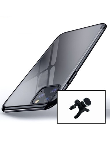 Kit Suporte Magnético de Carro Reforçado + Capa SlimArmor para iPhone 13 Pro Max - Preto