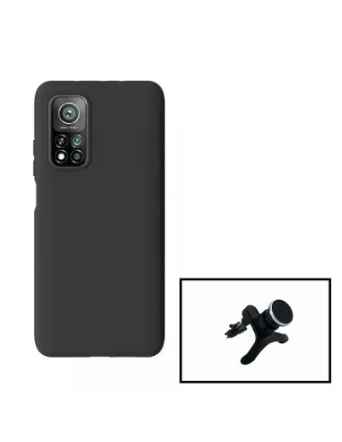 Kit Suporte Magnético Reforçado + Capa Silicone Líquido para Xiaomi Redmi K30s