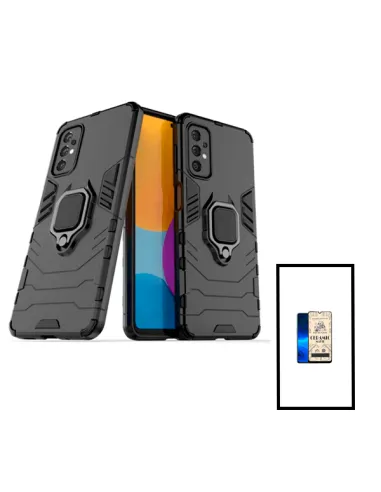 Kit Película CeramicGlass + Capa Military para Samsung Galaxy A23 5G - Preto