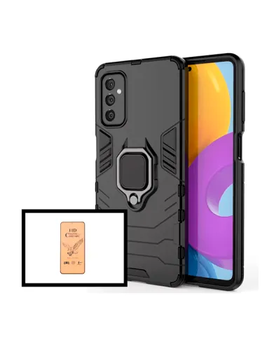 Kit Película CeramicGlass + Capa Military para Samsung Galaxy M52 5G