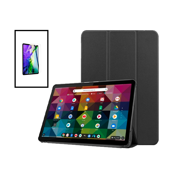 Kit Capa Premium Leather + Hydrogel