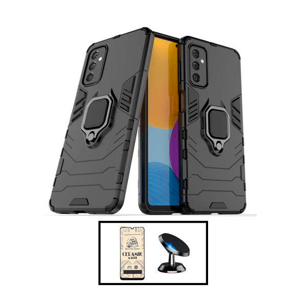 Capa Military + CeramicGlass + Suporte