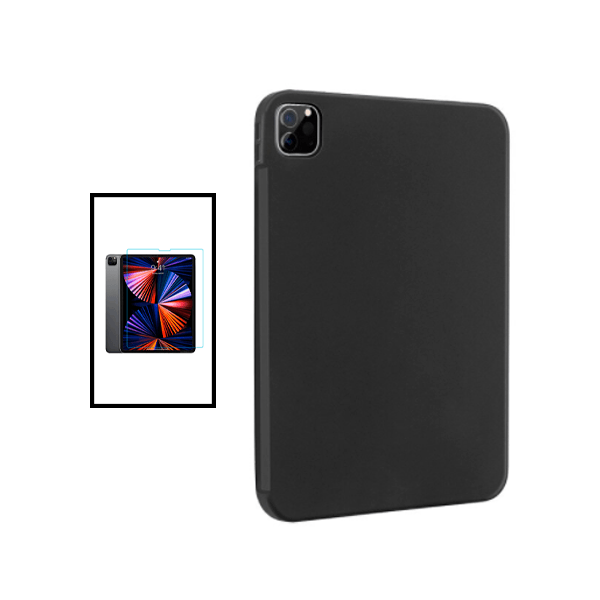 Kit Capa Silicone + ClearGlass Tablet