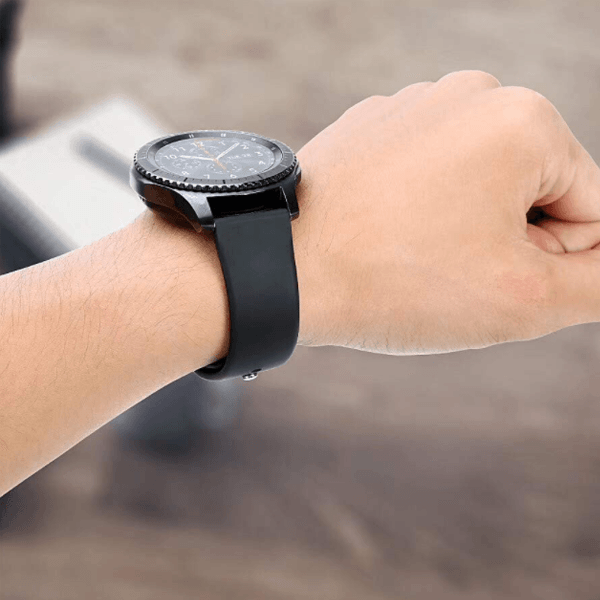 Bracelete Smoothsilicone PHONECARE Para Garmin Venu 4 - 45 mm - Preto