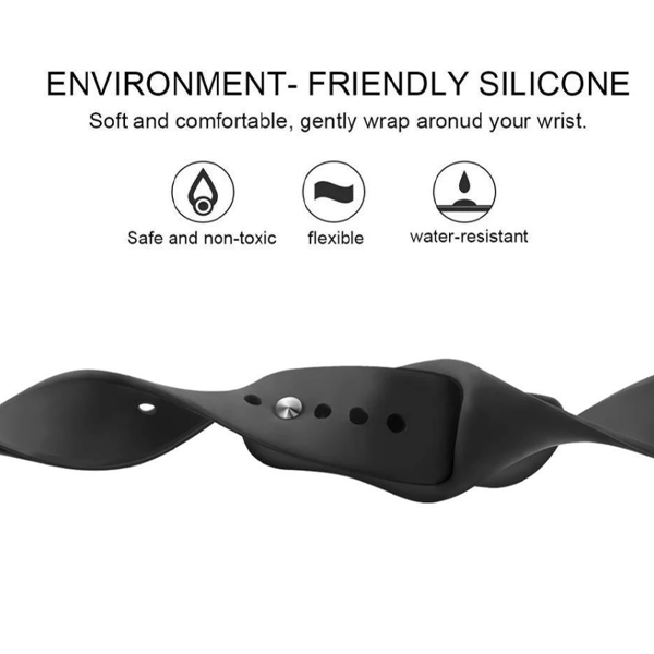 Bracelete Smoothsilicone PHONECARE Para Honor Watch 5 Pro - Azul Céu