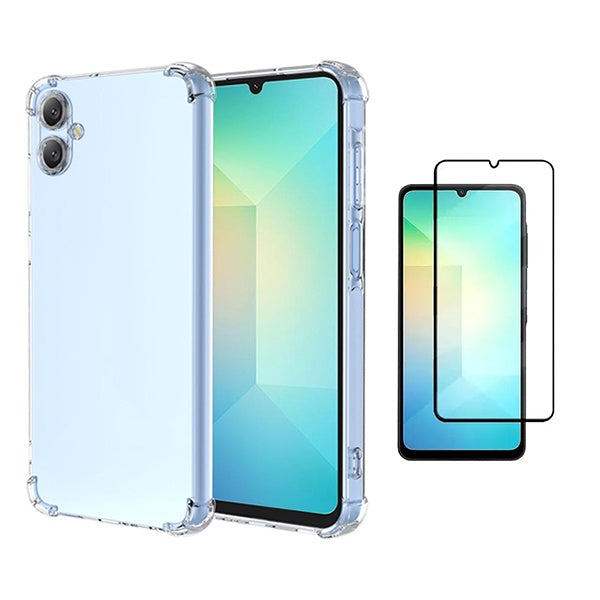 Kit Capa Superprotect Anti-Shock + Vidro Temperado PHONECARE Para Samsung Galaxy A07 - Transparente