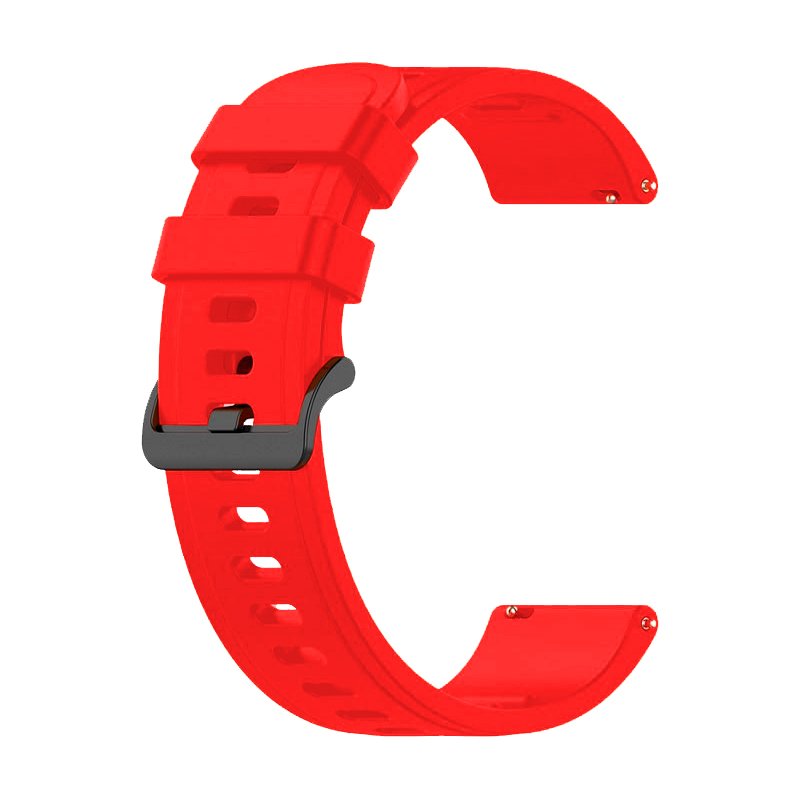 Bracelete Smoothsilicone Com Fivela PHONECARE Para Honor Watch 6 Plus - Vermelho