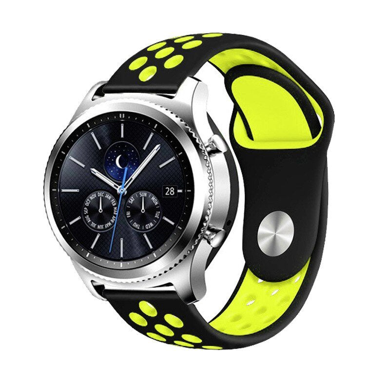 Bracelete Sportystyle PHONECARE Para Honor Watch 6 Plus - Preto / Verde