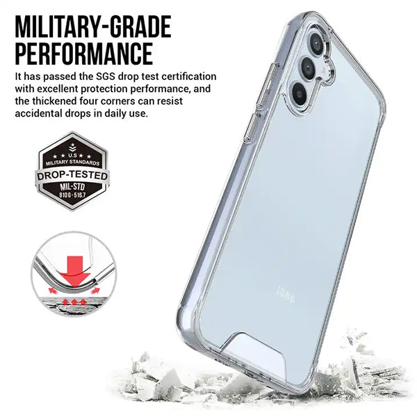 Kit Capa Superprotect Anti-Shock + Película de Vidro Anti-Spy PHONECARE Para Samsung Galaxy A17 5G - Transparente