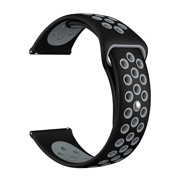 Bracelete Sportystyle PHONECARE Para Huawei Watch GT 6 - 46mm - Preto / Cinza
