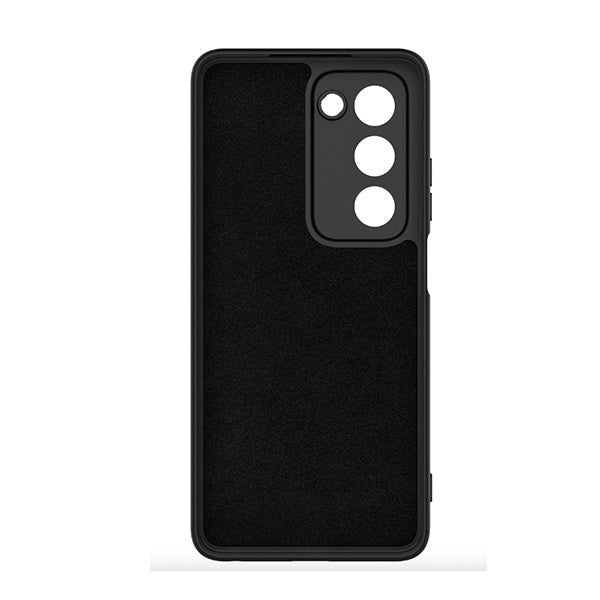 Kit Vidro Temperado + Capa Silicone Líquido + Suporte Magnético Reforçado PHONECARE Para Oppo A5 5G - Preto