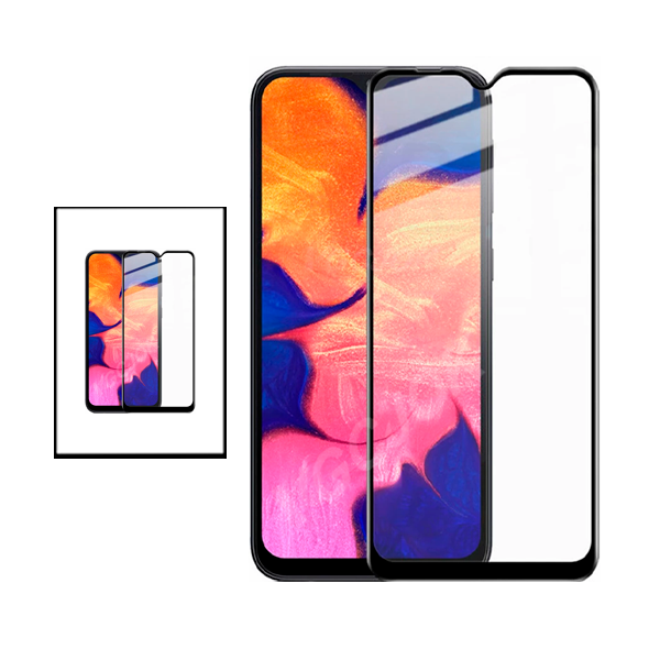 Kit 2 Vidro Premium Full Cover para Samsung Galaxy M23 5G - Transparente/Preto