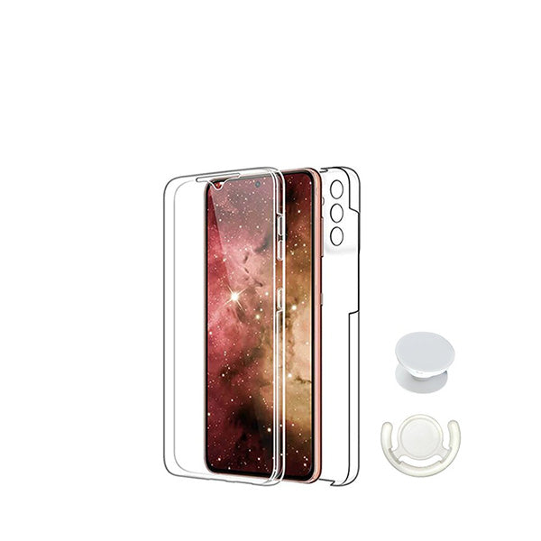 Kit Capa Superprotect Anti-Shock + Vidro Premium Full Cover para Apple iPhone 16 Pro Max - Transparente