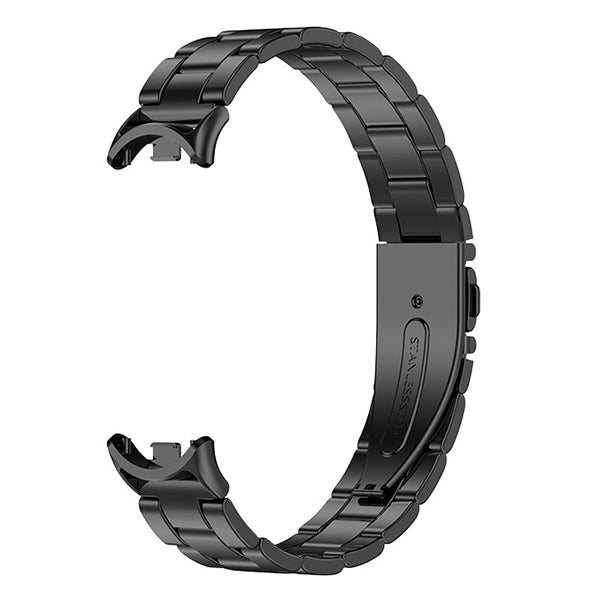Bracelete Aço Stainless Lux + Ferramenta PHONECARE Para Xiaomi Mi Band 10 - Preto