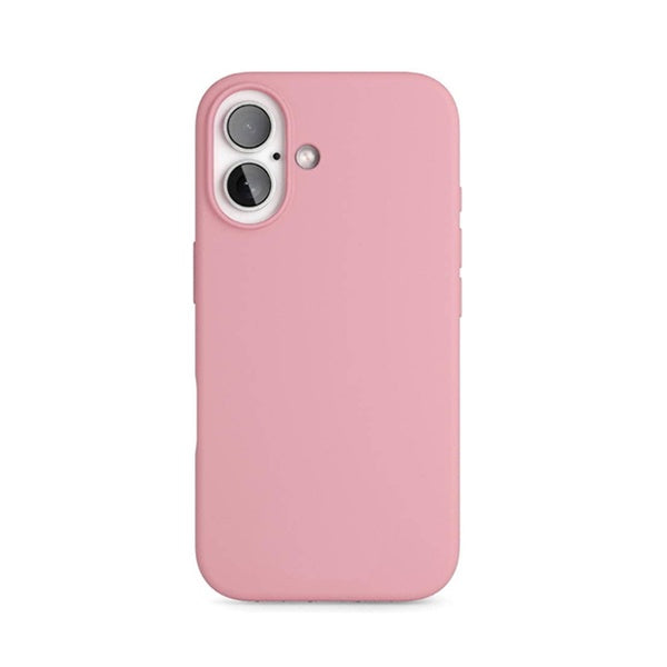 Kit 2x Capa Silicone Líquido PHONECARE Para Apple iPhone 17 - Preto / Rosa