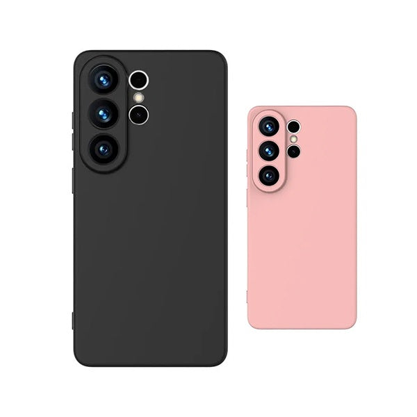 Kit 2x Capa Silicone Líquido PHONECARE Para Samsung Galaxy S26 Ultra - Preto / Rosa