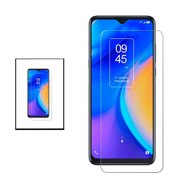 Kit 2 Película de Vidro Clearglass para Alcatel 3X (2020)