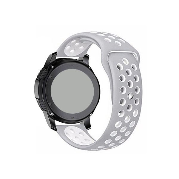 Bracelete Sportystyle PHONECARE Para Honor Watch 6 Plus - Cinza / Branco