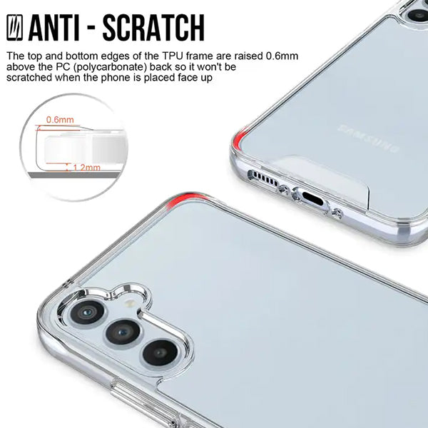 Kit Capa Superprotect Anti-Shock + Película de Vidro Anti-Spy PHONECARE Para Samsung Galaxy A17 5G - Transparente