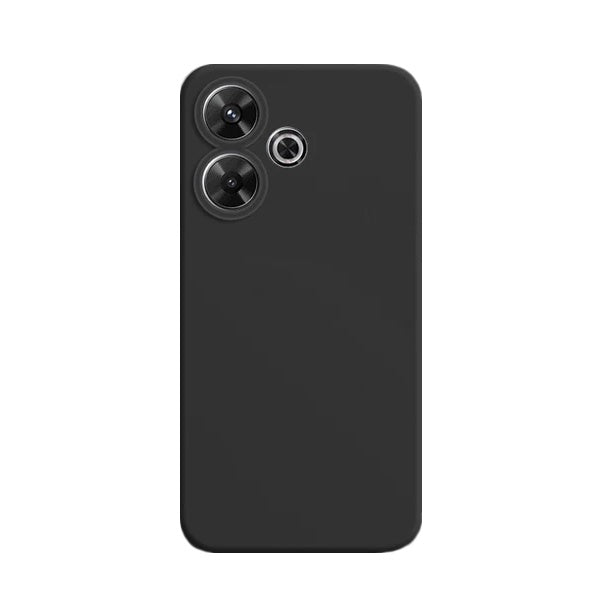 Capa Silicone Líquido para Xiaomi Redmi 13 - Preto