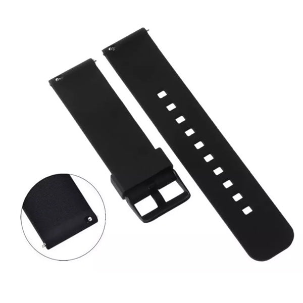 Bracelete Smoothsilicone Com Fivela PHONECARE Para Honor Watch 5 Pro - Preto