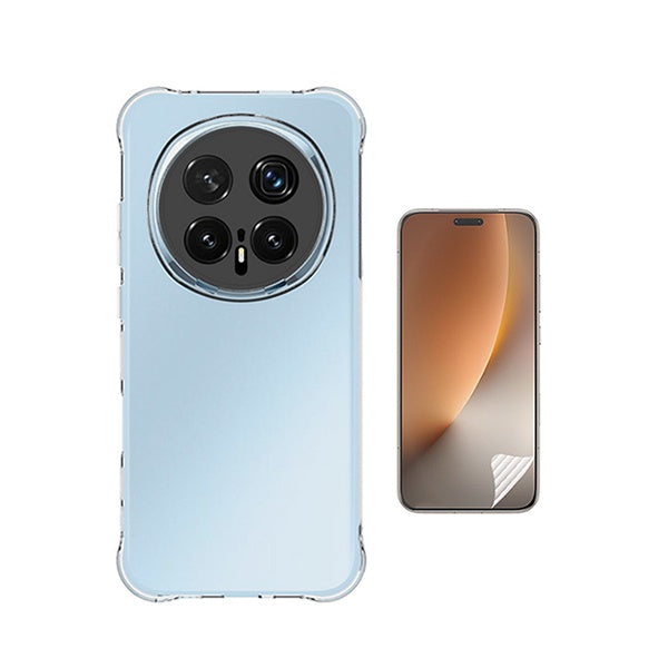Kit Capa Superprotect Anti-Shock + Pelicula Hydrogel Frente PHONECARE Para Honor Magic8 Pro - Transparente