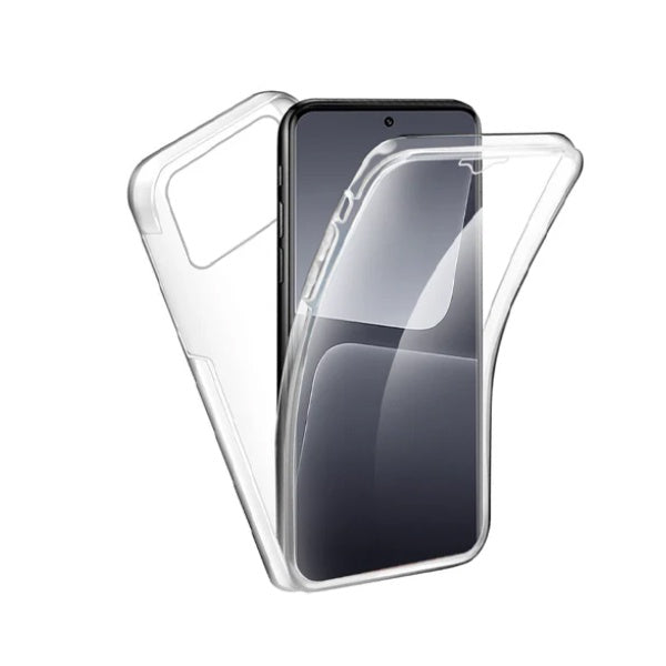 Capa 3x1 360° Impact Protection para Xiaomi Poco X6 pro - Transparente