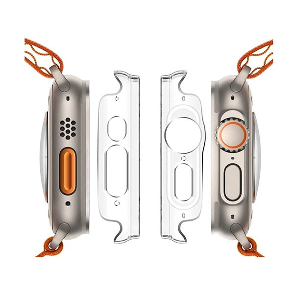 Capa 360° Impact Protection PHONECARE Para Apple Watch Ultra 3 - Transparente