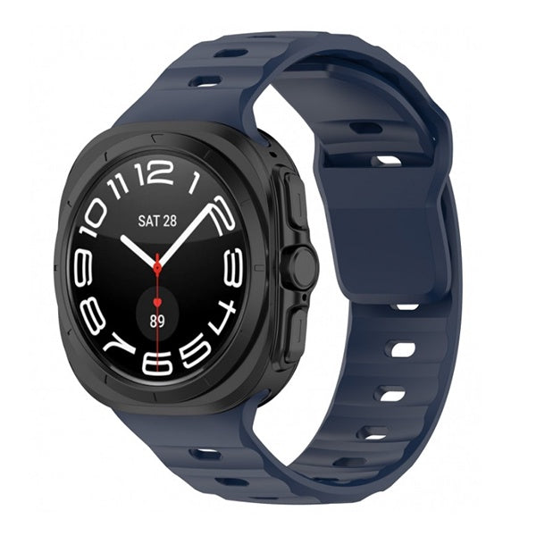 Bracelete Smoothsilicone PHONECARE Para Samsung Galaxy Watch Ultra2  - Azul Escuro