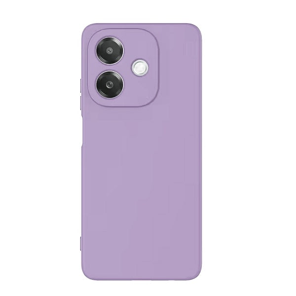 Capa Silicone Líquido Para Oppo A40M - Roxo